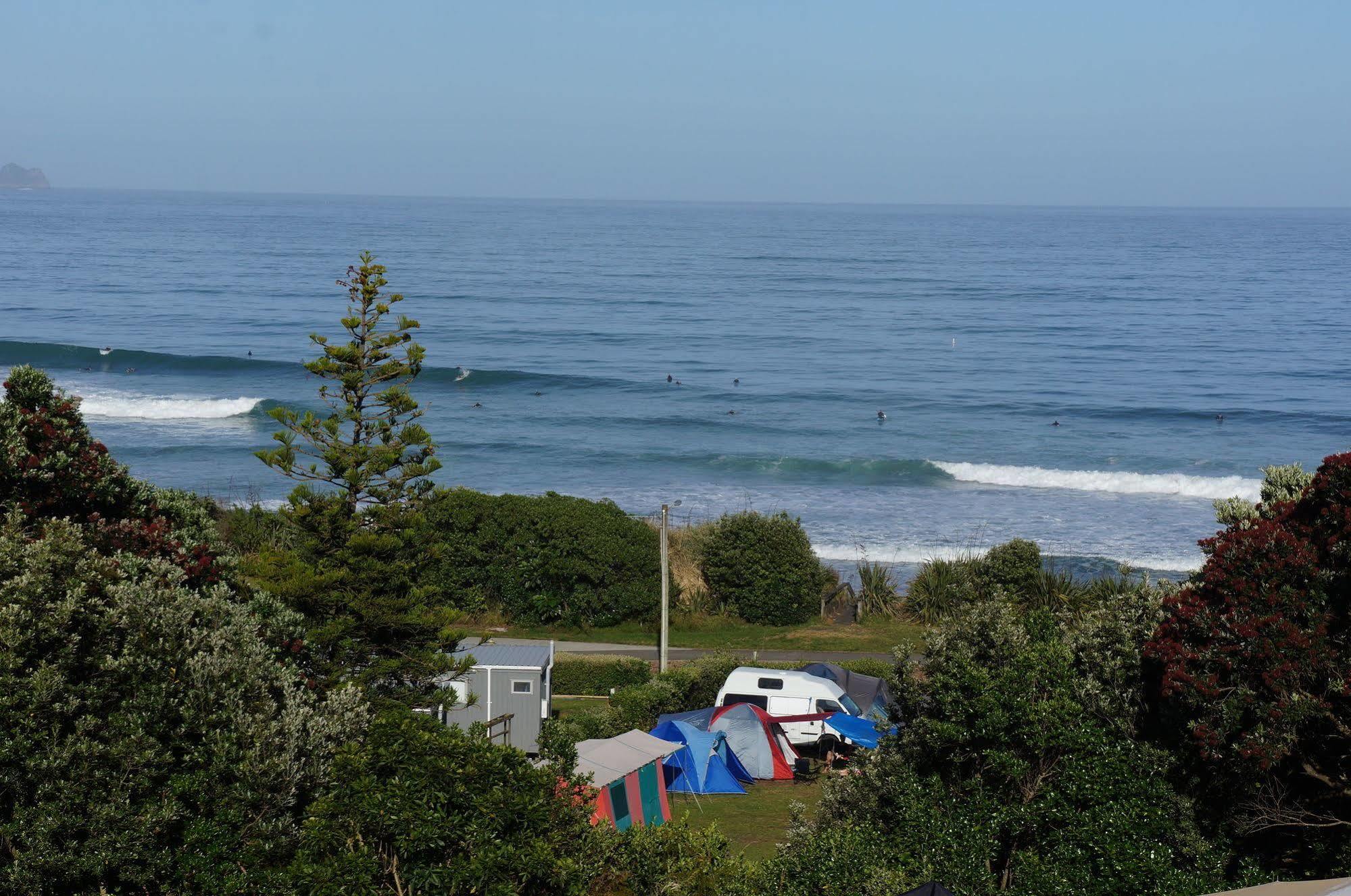 Fitzroy Beach Holiday Park ニュープリマス エクステリア 写真