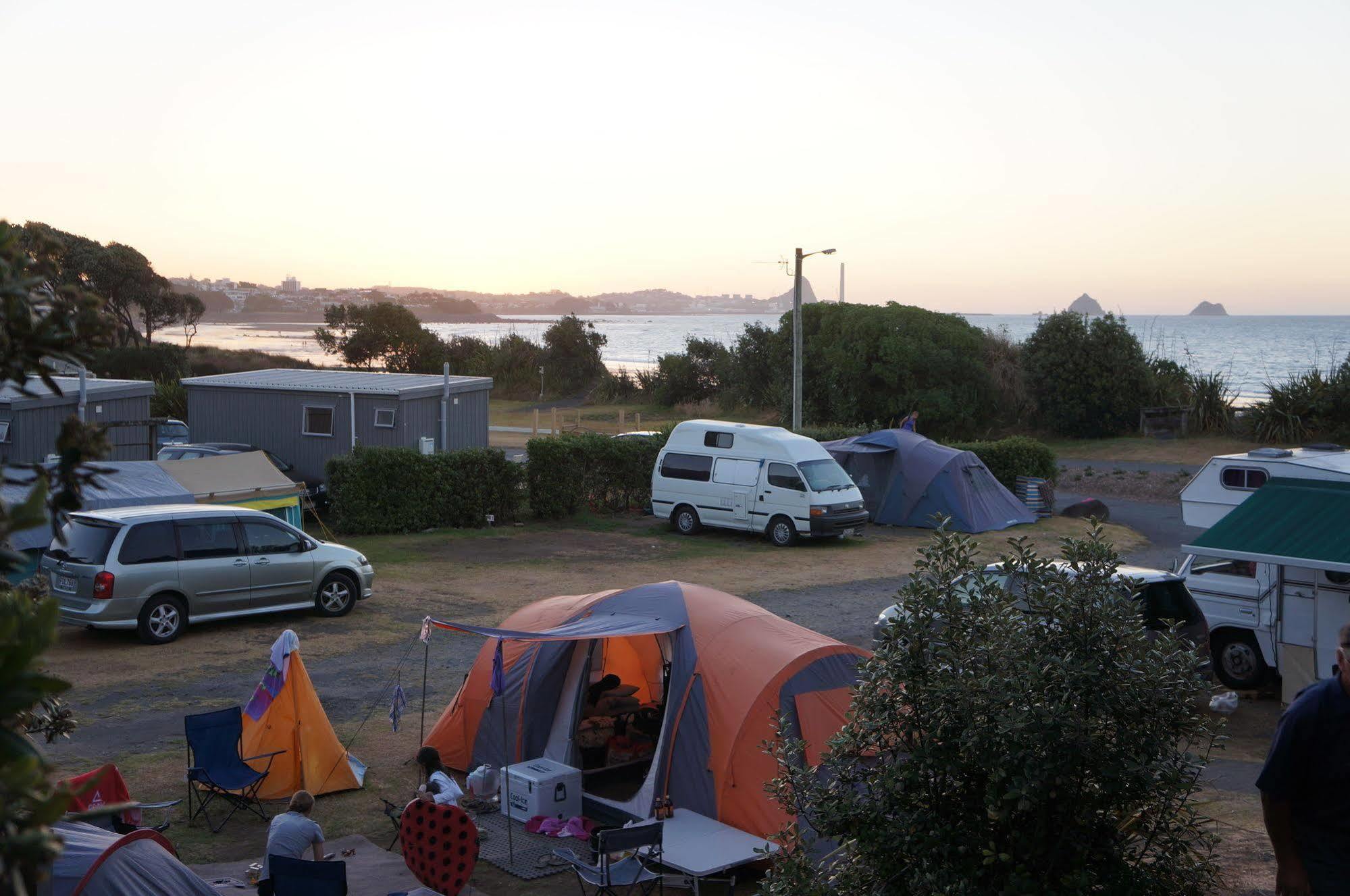 Fitzroy Beach Holiday Park ニュープリマス エクステリア 写真