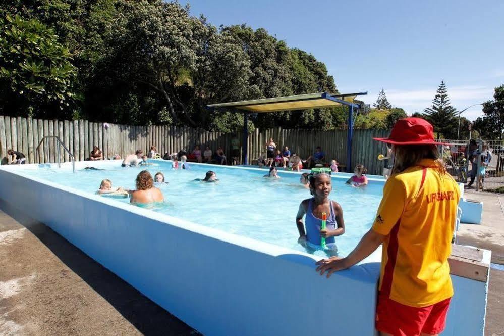 Fitzroy Beach Holiday Park ニュープリマス エクステリア 写真